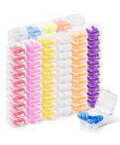 150 Pairs Colorful Silicone Ear Plugs Bulk - Individually Wrapped Noise Cancelling Earplugs for Sleeping, Swimming, Snoring - Reusable & Soft - Includes Carry Case - Buy Online on GoSupps.com
