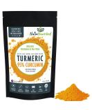 Pure Organic 95% Curcumin Powder - 1500mg Turmeric Extract with Black Pepper - Natural Wellness Support - 4.23oz - Buy Online on GoSupps.com