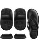 Gel Heel Pads Cushions for Achilles Tendinitis & Plantar Fasciitis - Arch Support Insoles for Flat Feet - Heel Pain Relief for Men & Women - Two Pairs (Large Black - Buy Online on GoSupps.com