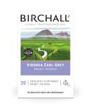 Birchall Tea Bags Virunga Earl Grey Tea Afternoon Black Tea Bursting with Full Flavour Perfect Vegan Gifts 20 Enveloped Plant-Based Prism Tea Bags - Buy Online on GoSupps.com