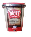 Crown National Six Gun Grill Tub 1kg - Authentic South African BBQ Seasoning - Buy Online on GoSupps.com