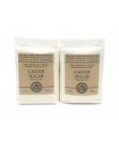 Superfine White Caster Bakers Sugar 2 Pack - 1 Pound Bags, Extra Fine Ground Sugar for Baking - Buy Online on GoSupps.com