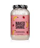 Naked Shake Vegan Protein Powder - Strawberry Banana Flavored Plant Based Protein with MCT Oil | Gluten-Free, Soy-Free, Non-GMO | 2.1lb 30 Servings - Buy Online on GoSupps.com
