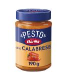 Barilla Pesto Alla Calabrese 12x190g |Gluten-free Italian pasta sauce with peppers pepperoni Ricotta Pecorino Romano and Grana Padano noodle sauce red pesto paprika pepperoni 190 g (1 Pack) - Buy Online on GoSupps.com