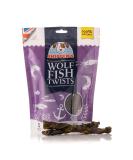 SKIPPER'S Wolf Fish Skin Twists - Grain Free Dog Treat Great for Dogs Teeth Handmade & Gently Air Dried Healthy Natural Dog Dental Sticks | Long Lasting Hypoallergenic Chew Treats Regular (250g) Regular 250 g (Pack of 1) - Buy Online on GoSupps.com