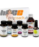 HCGC Basic Package: 30-Day Nutritional Supplements & 21-Day Metabolic Cure with Sugar-Free Peach Iced Tea Syrup - Buy Now! - Buy Online on GoSupps.com