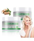 Wild Yam Cream for Hormone Balance - Organic Menopause & Menstrual Support | 4 OZ - Buy Online on GoSupps.com