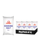 Pegasus Cooking Salt 3kg (Pack of 4) - Buy Online on GoSupps.com
