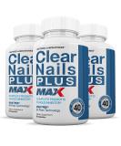 Justified Laboratories Clear Nails Plus Max | 3 Pack Probiotic 40 Billion CFU | Strong Healthy Hair Skin Nails | 180 Capsules - International Shipping - Buy Online on GoSupps.com