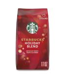 Starbucks Holiday Blend Ground Coffee, 17 oz Bag, Medium Roast 100% Arabica - Limited Edition - Buy Online on GoSupps.com