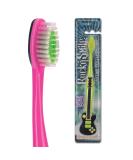Shop SmileGoods Y333 Rock n Smile Guitar Youth Toothbrush - Bulk Pack of 72 Soft Bristle Fun Guitar Grip Assorted Colors for Kids - Buy Online on GoSupps.com