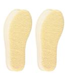 Knixmax Sheepskin Insoles for Men & Women Non-Slip Wool Comfort Inserts for Boots & Sneakers - 2 Pairs - Beige - Size 8 US / EU 41 - Buy Online on GoSupps.com