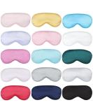 15pcs Adjustable Sleep Masks | Soft Blackout Eye Masks for Travel Office & Sleep - Multicolor - Buy Online on GoSupps.com