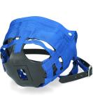Excellent Horse Mask - Anti-Grazing Pony Muzzle - Blue Face Mask for Horses - International Shipping Available - Buy Online on GoSupps.com