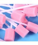 Healifty 100PCS Disposable Pink Dental Swabs - Oral Sponge for Tooth Cleaning - Ideal for Clinic and Hospital - Buy Online on GoSupps.com