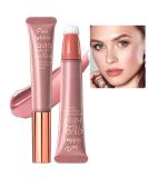HERBENJOY Liquid Blush Beauty Wand Cream Blush - Long Lasting & Lightweight | Cheek Makeup with Cushion Applicator (03) - 1 ml - Buy Online on GoSupps.com
