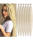 Xusuperb Pre-Stretched 30-Inch Blonde Braiding Hair Extensions - 6 Pack Soft Kanekalon Yaki Braids (613#) for Easy Braiding - Ideal for Single Braids - Buy Online on GoSupps.com
