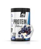 All stars protein deluxe can-400g-vanilla & berries-Premium protein powder with real fructose-for muscle building weight management and anti-heat hungry - Buy Online on GoSupps.com