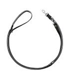 HUNTER NEOPRENE Adjustable dog leash 2.0 x 200 cm black/grey 2.0 x 200 cm black/grey - Buy Online on GoSupps.com