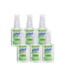 Purell Advanced Hand Sanitizer Naturals with Plant Based Alcohol, Citrus scent, 2 Fl Oz Travel Size Pump Bottle (Pack of 6)- 9623-04-EC - Buy Online on GoSupps.com