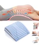 Acemend Refresh - Neck & Back Stretcher Back Neck Cracker for Lower Back Pain Relief Waist Massage Relaxation Yoga Stretcher Multi -Level Adjustable Spine Board for Lumbar Soothing Device (Blue) - Buy Online on GoSupps.com
