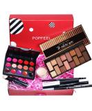 All-in-One Makeup Kit for Women | 16 Color Eyeshadow Palette Brushes Mascara & More - Perfect Gift - Buy Online on GoSupps.com
