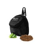 FuninCrea Dog Treat Pouch Bag with Poop Bag Dispenser - Oxford Cloth Training Bag for Walking & Travel (Black) - Buy Online on GoSupps.com
