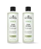 J.R. Watkins Awaken Body Wash 12 oz - Rosemary & Rosewood (Pack of 2) - Buy Online on GoSupps.com
