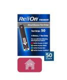 ReliOn Premier Blood Glucose Test Strips 50 Count + STS Home Sticker. - Buy Online on GoSupps.com