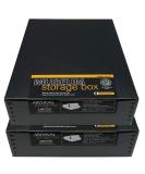 Lineco 9x12 Black Museum Archival Storage Box, Acid-Free, Metal Edge - 2 Pack. Protect Photos, Documents, Crafts - Classic Black - Buy Online on GoSupps.com