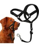 Voarge Dog Muzzle Head Halter Collar for Large Dogs (XXL) | Adjustable & Safety Strap for Easy Control | Small, Medium & Large Breeds - Buy Online on GoSupps.com
