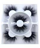 HBZGTLAD 2021 3 Pairs Natural 3D Mink False Eyelashes for Beauty (FD219) - Buy Online on GoSupps.com