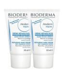 Bioderma Atoderm Hands Repairing Cream 2x50ml - Moisturizing Hand Cream for Dry Skin | Fast International Shipping - Buy Online on GoSupps.com