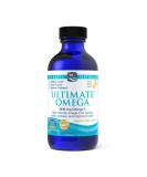 Nordic Naturals Ultimate Omega Lemon 2840 mg 4 fl oz (119 ml) - Buy Online on GoSupps.com