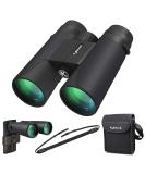 Kylietech 12X42 Binoculars with Phone Adapter | HD Waterproof Compact Binoculars for Bird Watching, Hunting, Hiking, Sports, and Concerts - Buy Online on GoSupps.com