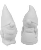 New Hampshire Craftworks Gibson and Gretta Garden Gnomes - DIY Ceramic Keepsakes - Buy Online on GoSupps.com