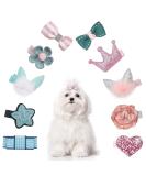 Taicols 10 pieces dogs hair clips dog arches hair accessories headgear for pets sweet hair clip for cats and dogs for animal care for small medium -sized dogs cats pets hair - Buy Online on GoSupps.com