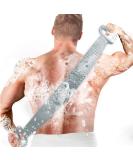 Inmorven Silicone Back Scrubber - 90cm Body Brush for Shower | Exfoliating Spa Tool for Men & Women | Ideal Skin Care Massager - Buy Online on GoSupps.com