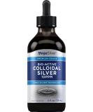 Piping Rock Colloidal Silver Liquid Drops - 10 PPM 4 oz | Bio Active Premium Grade | Nano Silver Technology | Non-GMO Gluten Free - International Shipping Available - Buy Online on GoSupps.com