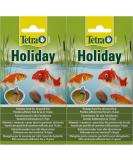 Tetra Pond Holiday Food for Pond Fish - Nutritional Gel Food Blocks (Pack of 2) - 98g - Provides 14 Days of Healthy Feeding - Buy Online on GoSupps.com
