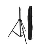 Amazon Basics Aluminum Light Photography Tripod Stand with Case - Pack of 2, 2.8 - 6.7 Feet, Black 2-Pack - Buy Online on GoSupps.com