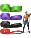Buy Wugu Fitness Straps Set - 4 Levels Resistance Bands for Strength Training Yoga & Pilates (Red-Black-Green) - International Shipping Available - Buy Online on GoSupps.com