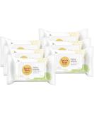 Burt's Bees Baby Wipes - Unscented Towelettes for Sensitive Skin - All Natural with Aloe & Vitamin E - Fragrance Free - 6 Flip-Top Packs - 432 Wipes Total - Buy Online on GoSupps.com