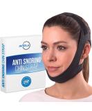 Anti Snoring Chin Strap for CPAP Users | Aveela Anti Snore Device | Multiple Sizes for Men and Women | Comfortable & Adjustable | Reduce Snoring and Dry Mouth - Buy Online on GoSupps.com