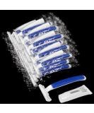 Bulk Disposable Twin Blade Razors with Clear Safety Cap and Shaving Cream - Ideal for Homeless Shelters, Hotels, Airbnb, and Travel - 50 Count - Buy Online on GoSupps.com