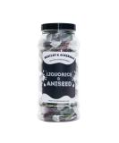 Liquorice & Aniseed - (440g) Original Liquorice & Aniseed Boiled Sweets in a Gift Jar By Bentley & Ackerman's Sweet Shop. - Buy Online on GoSupps.com