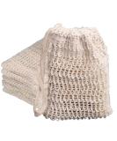 5-Piece Soap Bags Set | Exfoliating Mesh Pouches for Bar Soap | Sisal Soap Saver & Loofah Holder for Shower - Buy Online on GoSupps.com