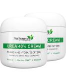 PurOrganica Urea 40% Foot Cream - Pack of 2 Limited Edition - Best Callus Remover, Moisturizer for Thick, Cracked, Rough, Dead & Dry Skin on Feet, Knees, and Elbows - Buy Online on GoSupps.com
