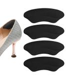 Premium Heel Grips for Women's Shoes - Comfortable Cushioned Inserts & Protectors for High Heels & Boots (4 Pairs Black) - Prevent Slipping & Enhance Comfort - Buy Online on GoSupps.com
