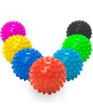 Doyoursports Igelball & Fascienball | 6cm Massage Ball for Neck Back & Feet | Spiked Acupressure Ball for Fascia Training | Violet Lacrosse Ball - Buy Online on GoSupps.com